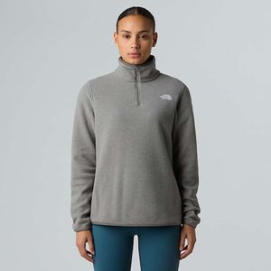The North Face - Glacier-fleece - Tnf Mid Grey Heather - Dames - Kwartrits