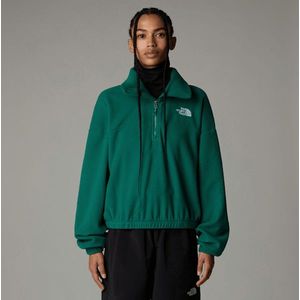 The North Face 100 Glacier-fleece Met Kwartrits Voor Dames Evergreen female