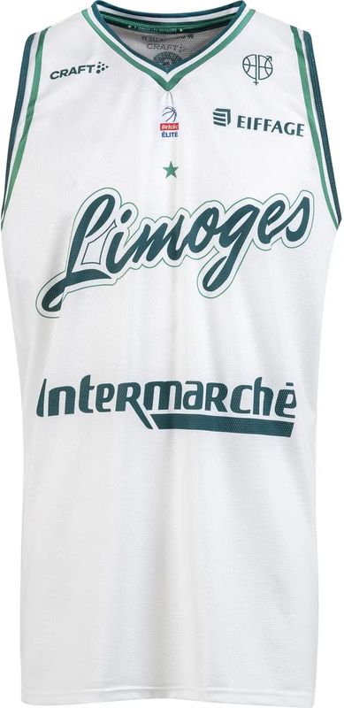 Craft - Limoges CSP 2024/25 - Trainingsshirt - Rood/Wit - Ademend en Licht