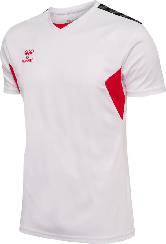 hummel - hmlAUTHENTIC PL JERSEY S/S - T-shirt - Zwart - 100% Gerecycled Polyester