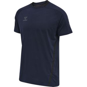 Hummel Cima XK Shirt Heren - sportshirts - navy (marineblauw) - Mannen