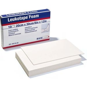 Leukotape - FOAM - Polstermateriaal - 30 x 20 cm - 10 stuks