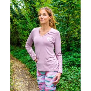 Dames-T-shirt met lange mouwen Les Poulettes Fitness
