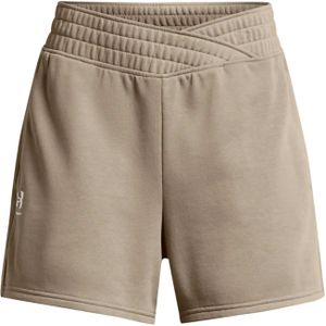 Under Armour - Rival Terry - Damesshort - Lichtgewicht - Met Brede Elastische Tailleband