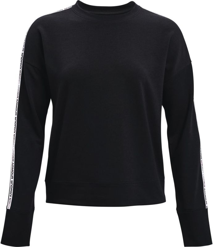 Under Armour - Rival Terry T-shirt - Dames - Ronde Hals - Ultrazacht - Lichtgewicht Fleece