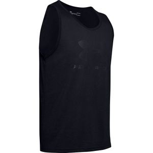 UA - Sportstyle Logo - Tanktop - Zwart - Katoenmix