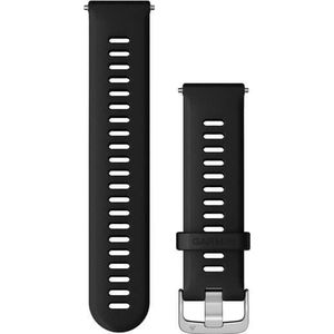 Horloge band met snelsluiting en zilveren gesp Garmin 22 mm