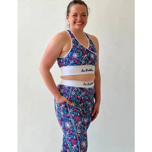 Lange dames legging Les Poulettes Fitness Hippocampe