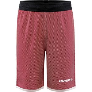 Craft - Progress Reversible Short - Rood/Wit - Kinderen