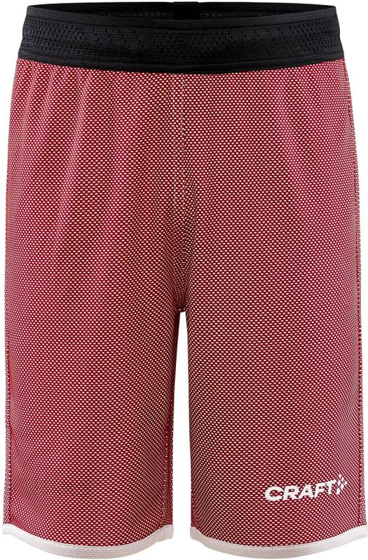Craft - Progress Reversible Short - Rood/Wit - Kinderen