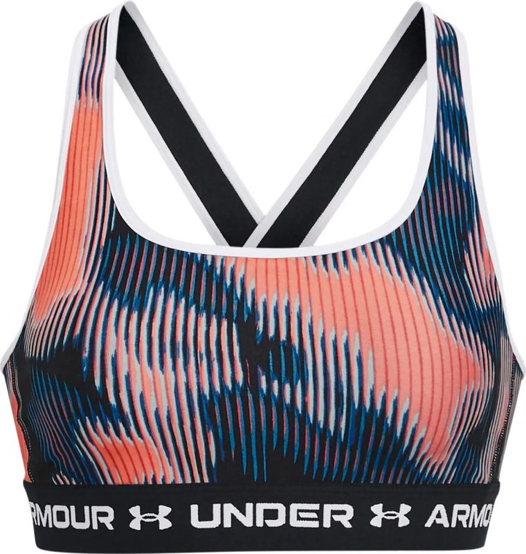 Under Armour - Crossback - Sport Bh - Gematigde Steun - Zwart