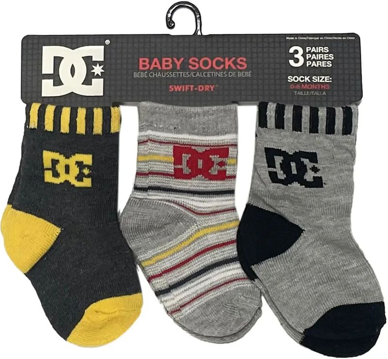 DC Shoes - 83726T - Babysokken - Pakket van 3