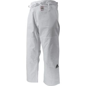 Adidas - IJF-judobroek - Wit - IJF-goedgekeurd - Extra Verstevigd