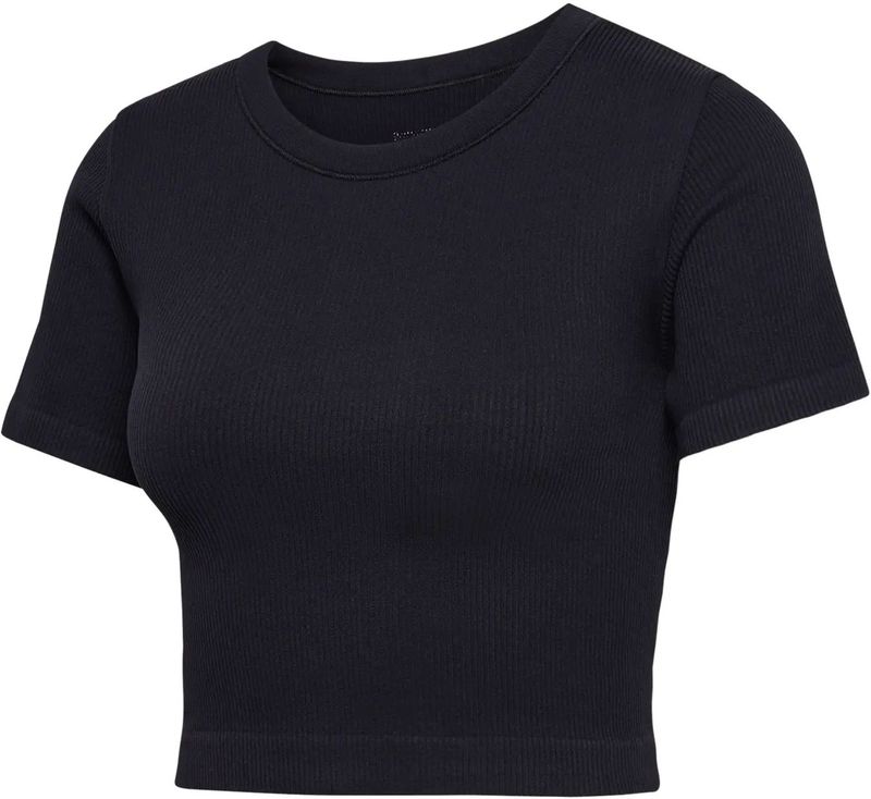 Hummel - hmlPULSE SEAMLESS RIB W T-SHIRT S/S - Damestrui - Aansluitend - Geribde Stof