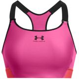 Under Armour - HeatGear High - Damesbeha - Zwart - Strategische Ondersteuning