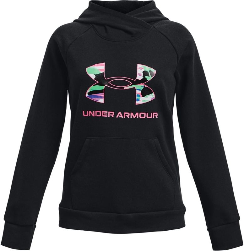 Under Armour - Rival Fleece Big Logo - Capuchon - Zacht - Meisjes
