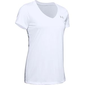 Under Armour - UA Tech - Dames T-shirt - Korte Mouwen - Zwart