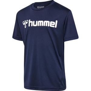 Hummel - Hmllogo Jersey - Kinder T-Shirt - Marine