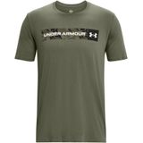 Under Armour - Camo Chest Stripe - T-shirt - Korte Mouwen - Katoenmix