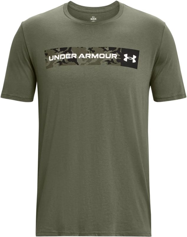 Under Armour - Camo Chest Stripe - T-shirt - Korte Mouwen - Katoenmix