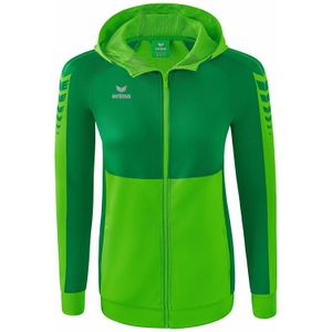 Dames trainingsvest met capuchon Erima Six Wings