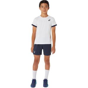 Asics Short Tennis Boys Junior Blauw