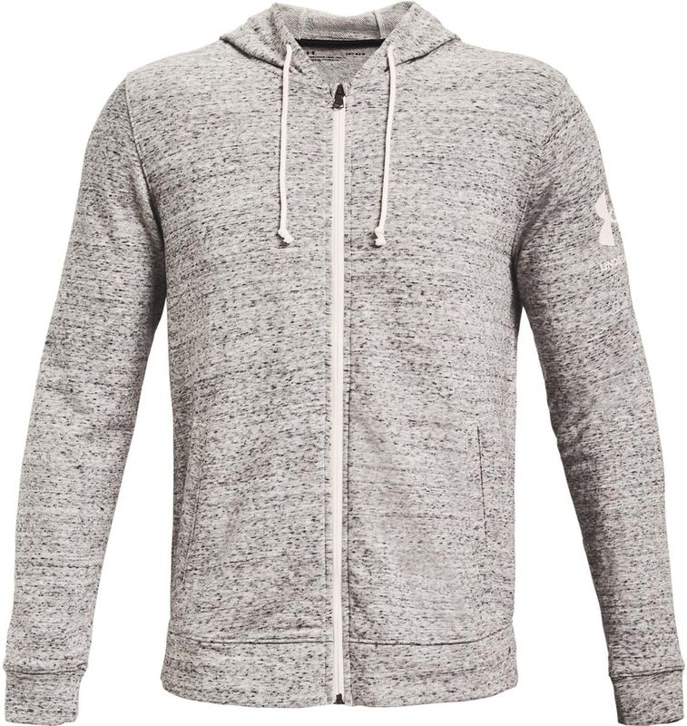 Under Armour - Rival Terry - Hoodie - Zwart - Volledige Rits