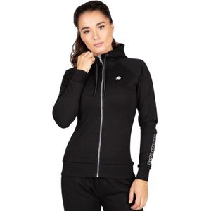 Marion - Zipped Hoodie - Zwart