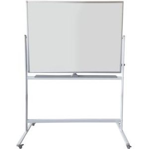 Draaibaar whiteboard op wielen Sporti