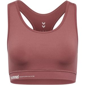 Hummel - Pulse - Sport Bh - Mauve/Wit - Full Cup - Racerback