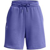 Under Armour - Icon Fleece Boyfriend - Damesshort - Katoenmix - Middelzware Ultra-zachte Fleece