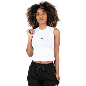 Livonia Crop Top - White