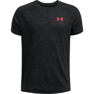 Under Armour - Ua Tech Textured Ss - T-Shirt - Zwart