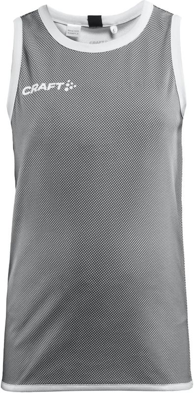 Craft Progress Reversible Basket Singlet Jr 1911111 - Black/White - 122/128