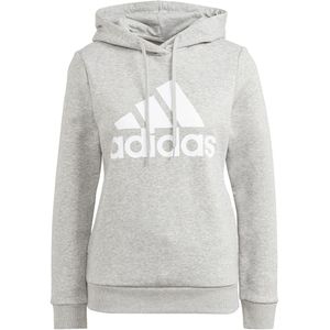 Dames sweatshirt met capuchon adidas Essentials Logo Fleece