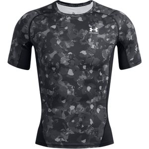 Under Armour - Afgedrukt T-shirt - Zwart - Katoen