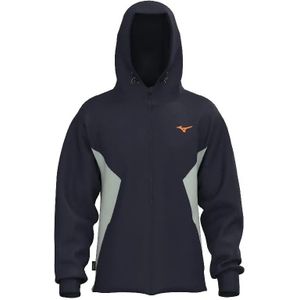 Mizuno - Hoodie - Capuchon Sweatshirt - Zwart - Mizuno Athletics
