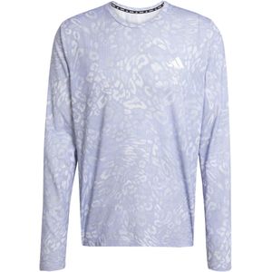 adidas Performance Own the Run CLIMACOOL 3-Stripes Longsleeve - Heren - Grijs