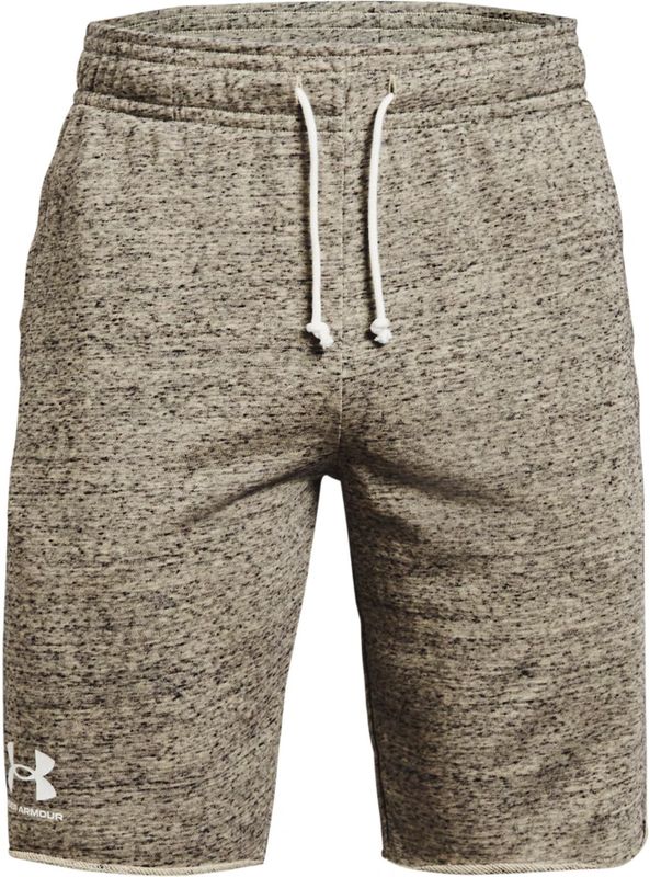 Under Armour - Rival Terry - Shorts - Zwart - Zweetafvoerende Stof