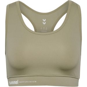 Hummel - Pulse - Sport Bh - Olijfgroen - Full Cup - Racerback