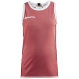 Craft Progress Reversible Basket Singlet Jr 1911111 - Bright Red/White - 122/128