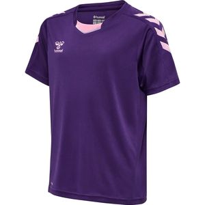 hummel - HMLCORE XK - Trainingsshirt - Acai - Korte Mouwen - 100% Polyester