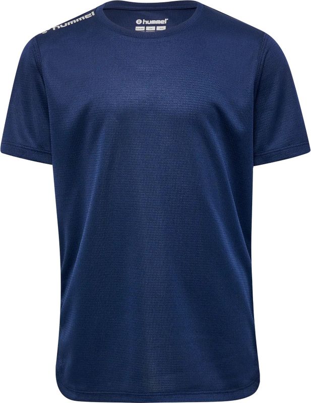 Hummel - Kindertrui - Blauw - Ademende Stof - Reflecterende Details