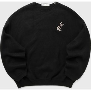 WAFFLE CREWNECK SWEATER