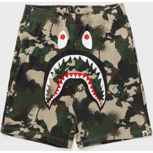 MAP CAMO REGULAR FIT SHARK SWEAT SHORTS