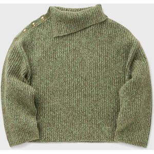 Melange Brushed Mohair Oversized Sweater