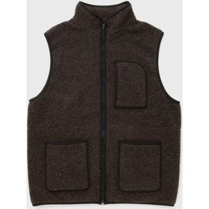 Recycled Wool Boa Vest