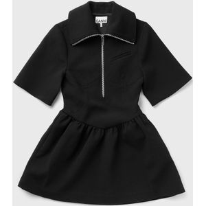 Bonded Crepe Mini Dress