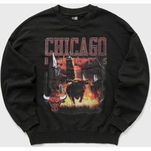 NBA WASHED GRPHC OS CREW HOODIE CHICAGO BULLS