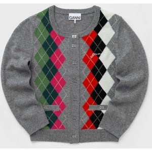 Cashmere Wool Mix Cardigan